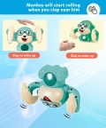 Dancing & Spinning Tumbling Monkey & Light & Music Control