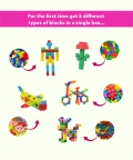 5-In-1 Building Blocks Set - Education Blocks 250 Pcs