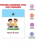 Sight Words & Sentences Flash Cards-32 Cards Early Learning