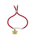 Personalised Lil Miss Sparkle Cord Bracelet