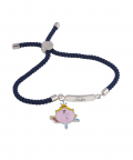 Personalised Lil Miss Princess Cord Bracelet