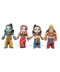 Lord Ram And Goddess Sita Plush Dolls