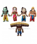Lord Ram And Goddess Sita Plush Dolls