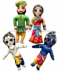 Krishna Parivaar Plush Dolls