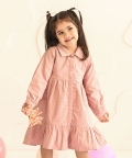 Pink Courdroy Dress