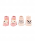 Unicorn And Bear Socks (Pack Of 2)