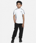 Ladore White Smart Party Wear Cotton Polo T-shirt