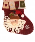 Little Surprise Box Bunting Style Stocking Santa