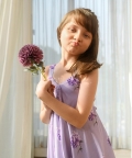 Very Peri Lilac Palazzo Jumpsuit Kids