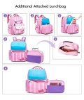 Cat Lunchbag And Ergonomic School Backpack.(2 Pcs Set)