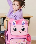 3D Ears Rabbit Space School Backpack