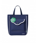 Stylish Casual Navy Blue Tote Bag With Adjustable Strap