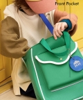 Stylish Casual Green Tote Bag With Adjustable Strap