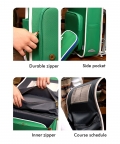 Jade Green Rectangle Style Backpack For Kids