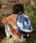 Rocket Theme Donut Backpack For Toddlers & Kids With Leash