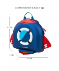 Electric Blue Sailor Backpack For Toddlers & Kids