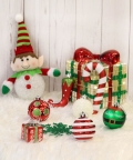 Ball Ornaments Elf Theme Balls, 100 Pcs Box Set