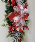 Christmas Tree Wreath, Christmas Door Hanging, Wall Decor