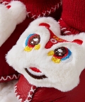 Dragon Christmas Themed Booties/Socks For Christmas Party