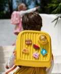 Globe Movable Trinkets Fashion Backpack