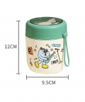 Rockstar Theme, Tiffin Box With Vertical Tiffin Bag & Spoon