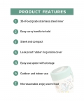 Rockstar Theme, Tiffin Box With Vertical Tiffin Bag & Spoon