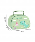 Dino Big Size Lunch Box, Lunch Bag,Spoon & Chopsticks