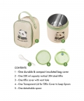 Panda, Soup Box /Tiffin With Vertical Tiffin Bag With Spoon