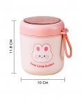 Rabbit, Soup Box /Tiffin With Vertical Tiffin Bag With Spoon