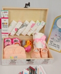 Newborn Little Princess Pinewood Gift Hamper Box Set (Pink)