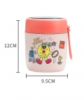 Rockstar Theme, Tiffin Box With Vertical Tiffin Bag & Spoon
