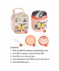 Rockstar Theme, Tiffin Box With Vertical Tiffin Bag & Spoon