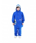 2 Pcs Blue Astronaut Full Shirt & Full Pants Style Raincoat