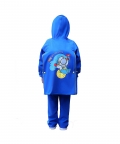 2 Pcs Blue Astronaut Full Shirt & Full Pants Style Raincoat
