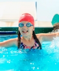 Spiky Fish Frame Uv Protected Anti-Fog Swimming Goggles