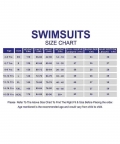 2 Pcs Shirt & Shorts Set Space Swimwear Knee Length