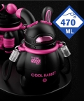 Black Alien Spaceship Stainless Steel Water Bottle,470Ml