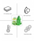 Detachable Water Bottle 400Ml & 320Ml