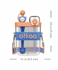 Double Liquid Storage Water Bottle 800Ml