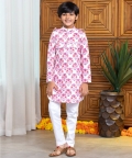Raspberry Kurta Set