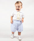Baby Boys Stripe 2pc Set With A Matching Hat 