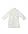 Machine and dori embroidered sherwani