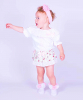 Baby Girls 2 Piece Mint Floral Jam Set