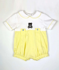 Baby Boys Teddy Romper