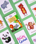 Kicks And Crawl-Animals In The Jungle Flashcards
