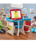 Step2 Studio Art Desk with Desk Chair and bins for storing supplies