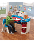 Step2 Studio Art Desk with Desk Chair and bins for storing supplies
