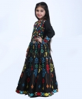 Colorful Sequins Lehenga with Beaded Cape
