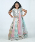 Multicolored Lehnga Set