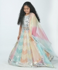 Multicolored Lehnga Set